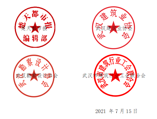 关于2021年武汉建筑及勘察设计行业 劳动竞赛“双十佳”选树活动结果的通报