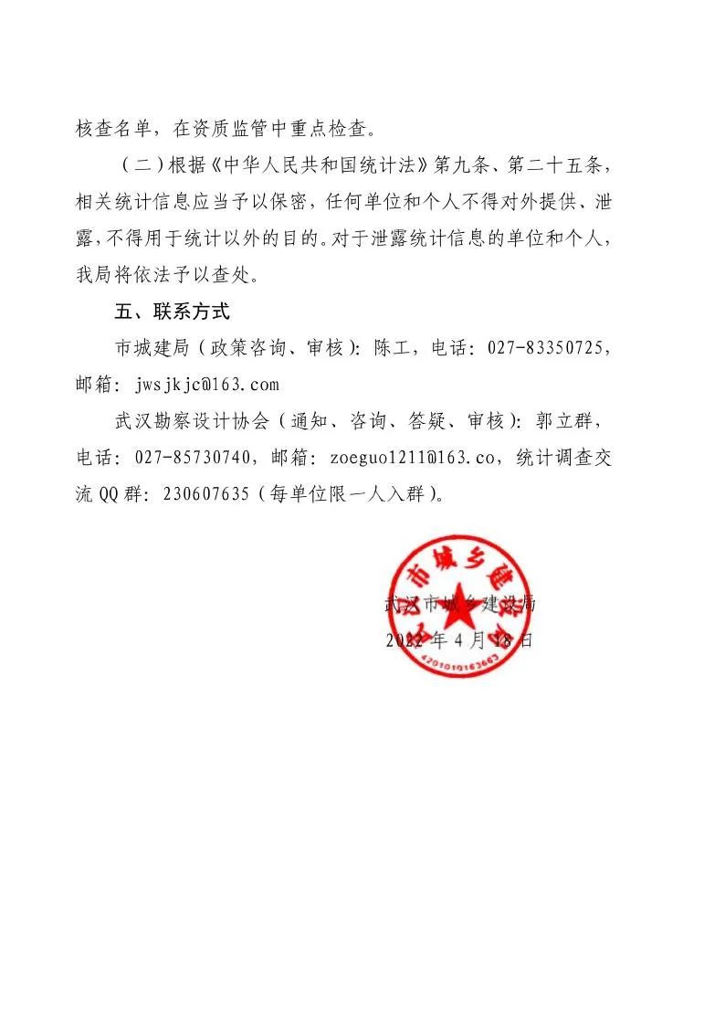 转发 |市城建局关于做好2021年度工程勘察设计行业统计调查工作的通知