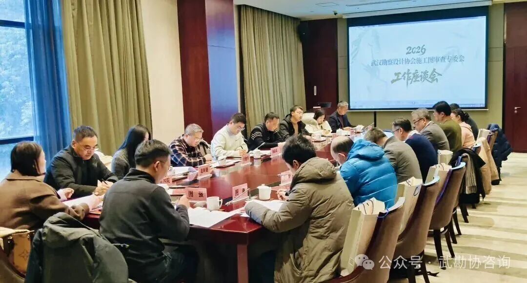 寒辞去冬雪,暖带入春风:武汉勘察设计协会图审专委会2026年行业座谈会召开